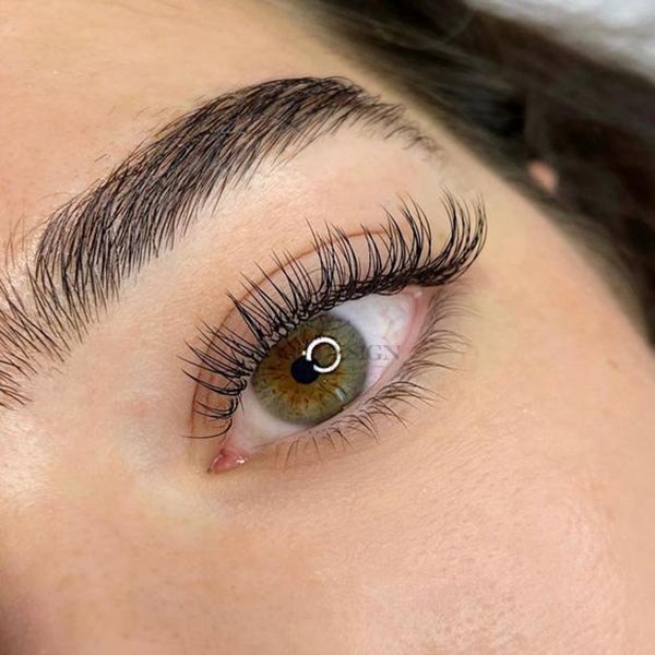 Classic eyelash extension styles